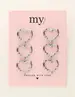My Jewellery Earrings statement open heart MJ09325
