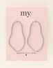My Jewellery Earrings statement organic strass MJ09972