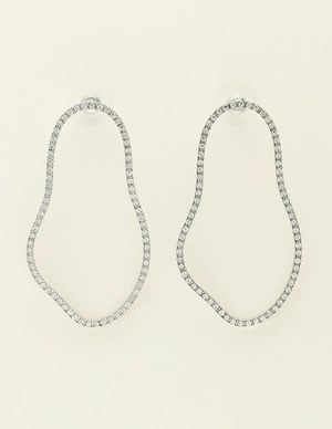 My Jewellery Earrings statement organic strass MJ09972