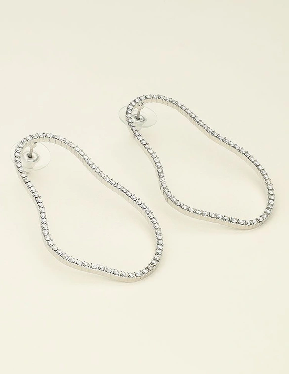 My Jewellery Earrings statement organic strass MJ09972