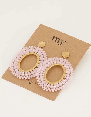 My Jewellery Earrings Statement Pink MJ07068