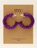 My Jewellery Earrings statement purple MJ08786