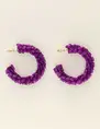My Jewellery Earrings statement purple MJ08786