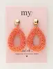 My Jewellery Earrings statement red MJ10765