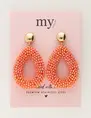 My Jewellery Earrings statement red MJ10765