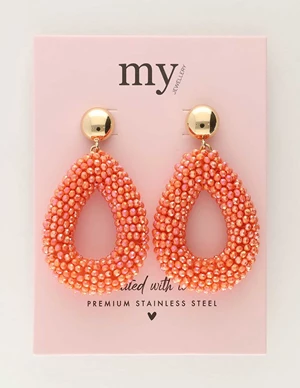 My Jewellery Earrings statement red MJ10765