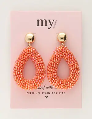 My Jewellery Earrings statement red MJ10765