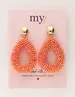 My Jewellery Earrings statement red MJ10765