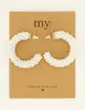 My Jewellery Earrings statement round MJ08799