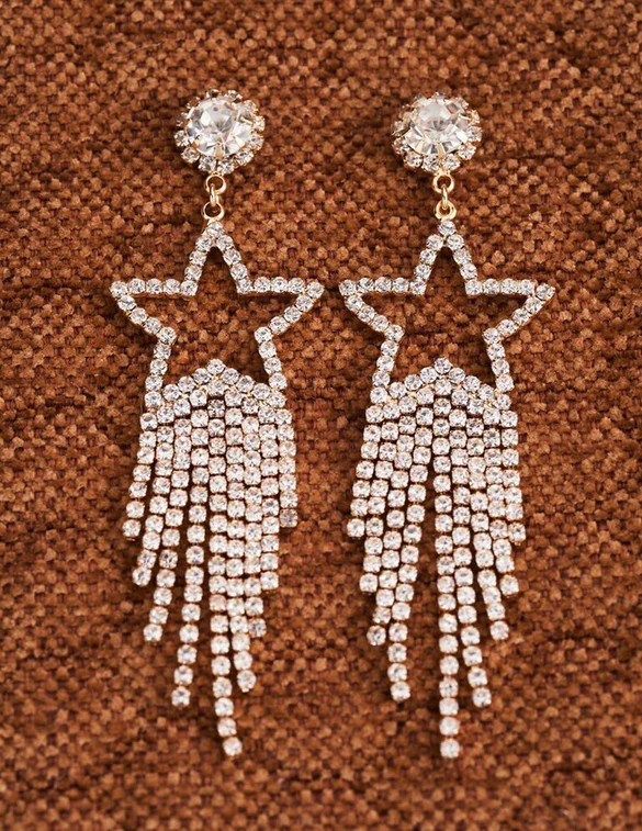My Jewellery Earrings statement stars with stras MJ07575