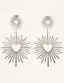 My Jewellery Earrings statement sunrays MJ08716
