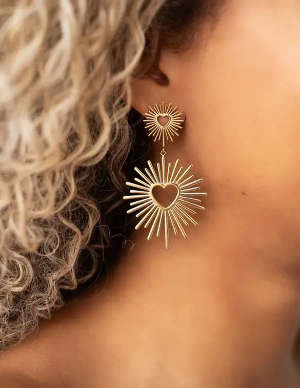 My Jewellery Earrings statement sunrays MJ08716