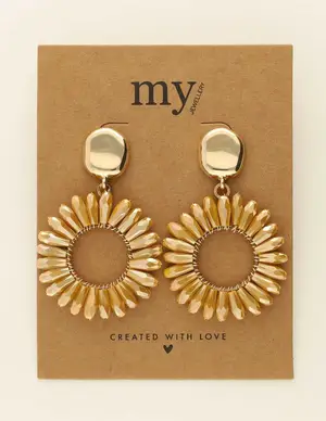 My Jewellery Earrings statement yellow MJ08781