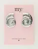 My Jewellery Earrings studs big shell MJ10378
