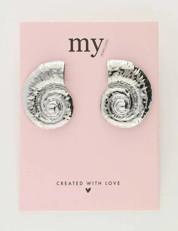 My Jewellery Earrings studs big shell MJ10378