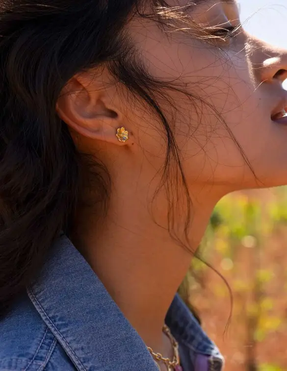 My Jewellery Earrings studs island flower MJ10740