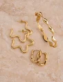 My Jewellery Earrings swirl effect MJ07518