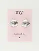 My Jewellery Earrings triangle stripes MJ10790