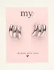 My Jewellery Earrings triple ring MJ08717