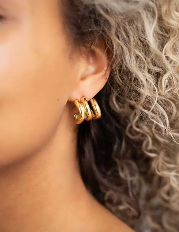My Jewellery Earrings triple ring MJ08717