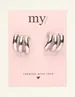 My Jewellery Earrings triple ring MJ08717