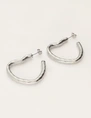 My Jewellery Earrings twisted heart hoops MJ11250