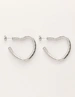 My Jewellery Earrings twisted heart hoops MJ11250