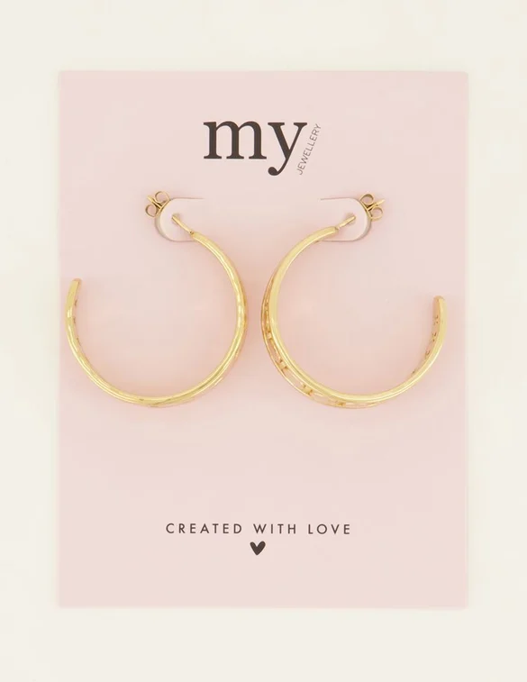 My Jewellery Earrings with cirkels MJ07989