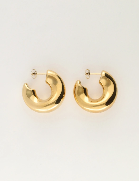 My Jewellery Earrring hoop organic MJ12182