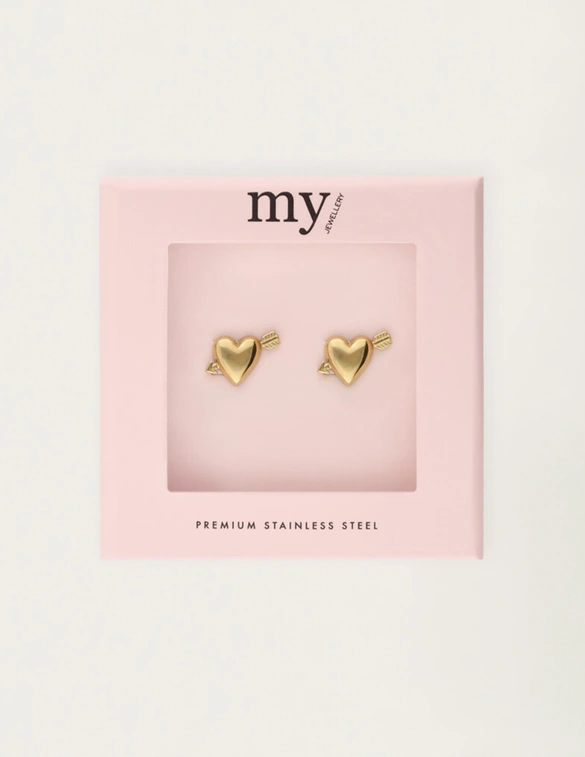 My Jewellery Earstud heart arrow MJ12087