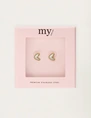 My Jewellery Earstud heart pearl MJ12101