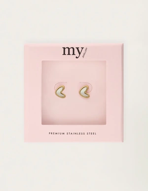 My Jewellery Earstud heart pearl MJ12101
