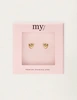 My Jewellery Earstud heart strass MJ12098