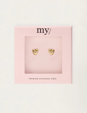 My Jewellery Earstud heart strass MJ12098