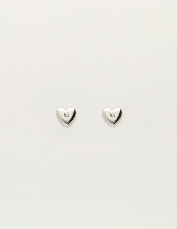 My Jewellery Earstud heart strass MJ12098