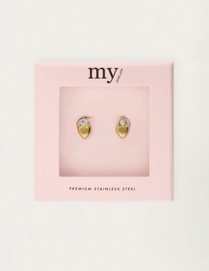 My Jewellery Earstud heart strass MJ12102