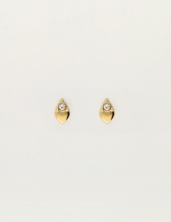 My Jewellery Earstud heart strass MJ12102
