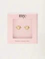 My Jewellery Earstud heart ufo MJ12093