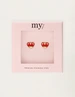 My Jewellery Earstud mini art heart red MJ12094