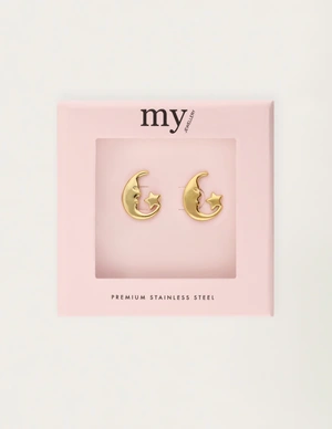 My Jewellery Earstud moon star MJ12104