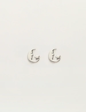 My Jewellery Earstud moon star MJ12104