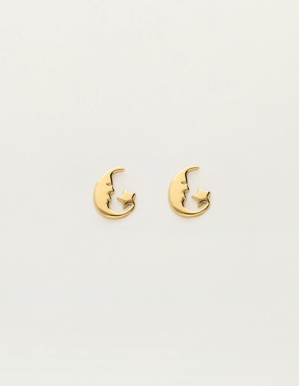 My Jewellery Earstud moon star MJ12104