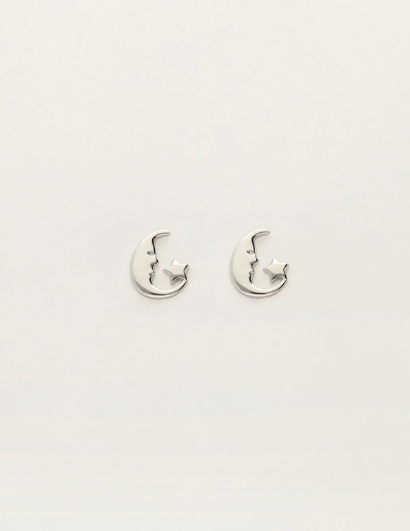 My Jewellery Earstud moon star MJ12104