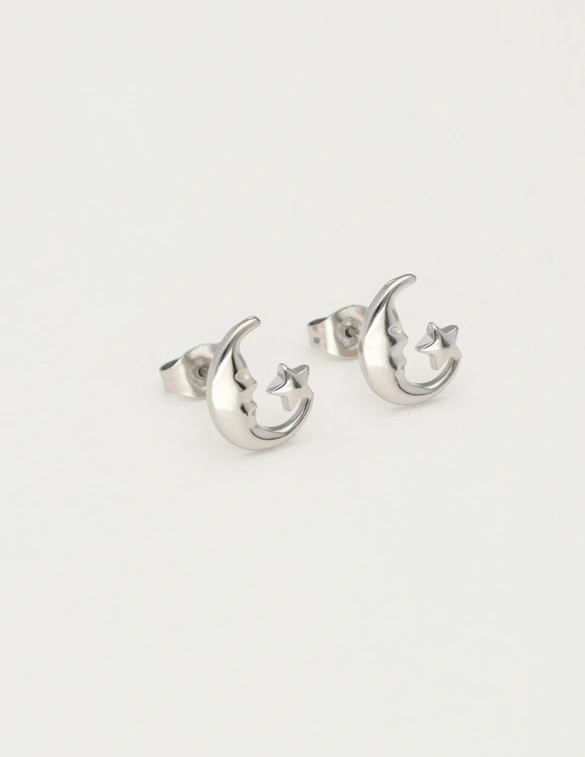 My Jewellery Earstud moon star MJ12104