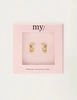 My Jewellery Earstud moon star small MJ12107