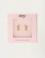 My Jewellery Earstud moon star small MJ12107