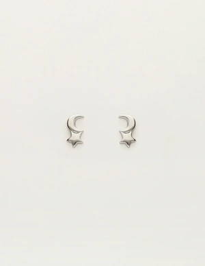 My Jewellery Earstud moon star small MJ12107