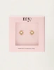 My Jewellery Earstud square strass MJ12108