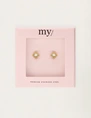 My Jewellery Earstud square strass MJ12108
