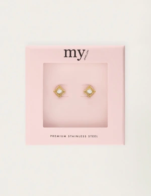 My Jewellery Earstud square strass MJ12108